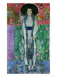 Erich führer, vienna, by 1939 österreichische galerie belvedere, vienna, 1941, inv. Modern Art Portrait Mrs Adele Bloch Bauer Ii Gustav Klimt Oil Painting Replicas High Quality Hand Painted Oil Silicon Oil Painting Priceoil Portrait Painting Aliexpress