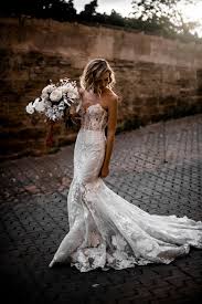 Lace illusion neckline wedding dress with a pleated skirt. 47 Best Wedding Dresses For A Garden Wedding Ideas Wedding Dresses Bridal Gowns Wedding Gowns