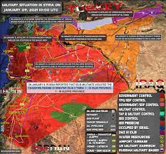 Die chronik des bürgerkriegs in syrien 2021 erfasst die ereignisse des bürgerkriegs in syrien im jahr 2021. Militarlage In Syrien Am 9 Januar 2021 Karten Update