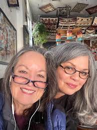 Guess where? Working after a good rehearsal!