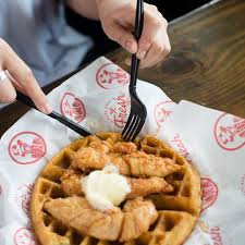 Slim Chickens 5 99 Chicken And Waffles Today Frugallydelish Com