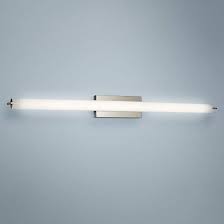 Kichler Tor 49 Wide Brushed Nickel Linear Led Vanity Light 16v04 Lamps Plus In 2021 Vanity Lighting Led Vanity Led Vanity Lights