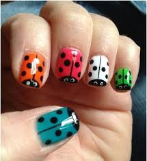 50 Animal Themed Nail Art Designs To Inspire You Ladybug Nails Nail Art Kit Nail Art For Kids