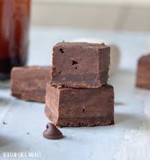 Two Ingredient Marshmallow Fudge Easy Fudge Recipe