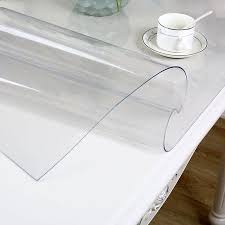 Waterproof Soft Glass Transparent Table Cover For Home Kitchen Banquet Decor 60x60cm Transparent Walmart Com In 2020 Waterproof Tablecloth Home Kitchens Table Cloth