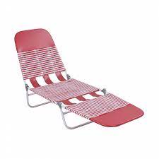 Remember the rickety old plastic of your youth? Essential Garden Pvc Chaise Lounge Red Limited Availability Shop Your Way Online Shopping Earn Points On Tools Appliances Electronics More