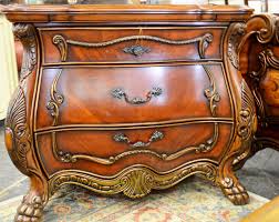 How Gorgeous Is This Chateau Beauvais Bedroom Set By Michael Amini We Have All The Heart Eyes For This Set And Best Part Is It Is Super Affordable Sto Mebel