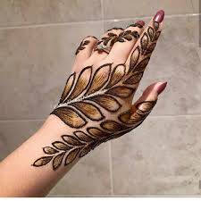 Stylespk.com always tries to give some exclusive bridal and dulhan ideas so all women. Modern Brode Leaf Henna Mehndi Designs Mehndi Creation Mehndi Design Photos Mehndi Designs Best Mehndi Designs