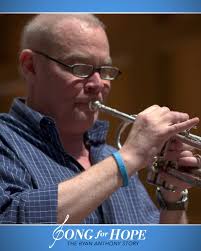 It's #nationaltrumpetday! 🎺 Listen to Ryan's story about how he first  started playing the #trumpet , #songforhope #cancerblows #musicishope  #musician #awardwinning #documentary