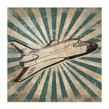 Only working in auto pilot (heading lock?) condition adjust heading to 0 degree and pitch to around 85 degree enjoy your very first flight in simple rockets 2. 6x6 Retro Space Shuttle Print Etsy Retro Space Themed Nursery Room Artwork