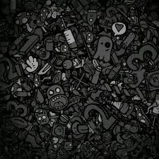 Black And White Graffiti Wallpaper Pin By Nada Adawy On Wonderland Iphone Wallpaper Pattern Dark Grey Wallpaper Grey Wallpaper
