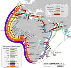 African Undersea Cables 2012 Africa Data Science Continents