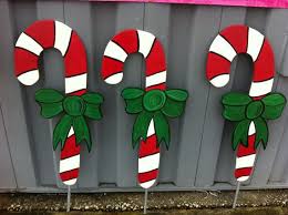 Christmas Candy Canes Holiday Wooden Yard By Fabsspiritcentral Christmas Yard Art Outdoor Christmas Diy Wooden Christmas Yard Decorations