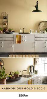 The Kitchen Is The Heart Of The Home Give Yours An Easy Style Upgrade With A New Coat Of Behr Pa Yellow Kitchen Walls Yellow Kitchen Paint Kitchen Wall Colors