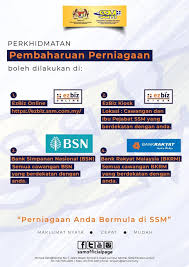 Jika anda masih belum daftar ssm online atau manual, adalah disarankan untuk anda berbuat demikian. Cara Daftar Ssm Online Renew Lesen Syarikat Melalui Portal Ezbiz