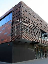 U Of Arkansas Bookstore Garage Fayetteville Ar Cladding Corp Facade Architecture Architecture Facade