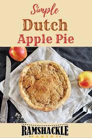 Simple Dutch Apple Pie Recipe