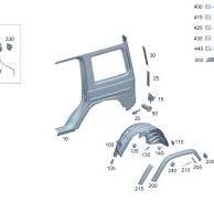 Fender Flare, Rear