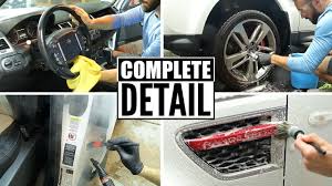 Complete Car Detailing Tutorial Car Cleaning Interior And Exterior Of A Range Rover Sport I Walk You Through My Pro Car Detailing Interior Car Car Detailing