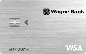 Click add new card and then virtual card; Wayne Bank Credit Card Index Page