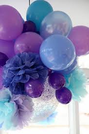Frozen Color Combination Blues And Purples Parti Fikirleri Dogumgunu Partileri Ve Parti