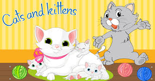 Regular house cats are generally called a clowder of cats. Cats And Kittens Theme And Activities Educatall