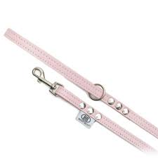 Buddy Belts Premium Leather Leash Hot Pink Magasin Miyabi