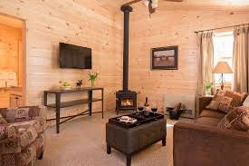 The vogelzang tr001 defender epa wood stove has a timeless look that will fit in with your other decor in a living room, den, family room, or bedroom. Living Area Of 1 Bedroom Honeymoon Cabin With Wood Stove Picture Of Sterling Ridge Resort Jeffersonville Tripadvisor