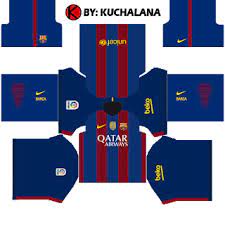 The home ground name of fcb is camp nou. Fc Barcelona Kit Dream League Soccer 2016