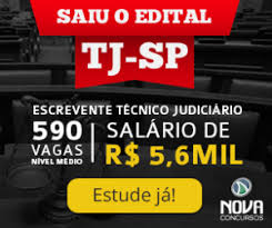 Saiu o edital tj sp! O Que Cai Na Prova Tj Sp 2017 Escrevente