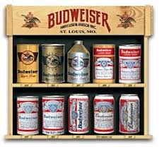 Ultimate Budweiser Replica Beer Can Collection Budweiser Beer Budweiser Beer Can Collection