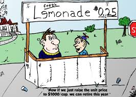 An illustration featuring a kitten standing in a lemonade stand. Lemonade Stand Kids Business Options Cartoon By Options Binaires On Deviantart