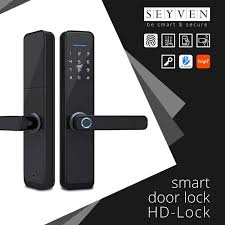 Lalu apa saja bahan yang dibutuhkan: Jual Seyven Smart Lock Kunci Pintu Digital Smart Door Lock Fingerprint Smartlock App Mobile Terbaru Juni 2021 Blibli