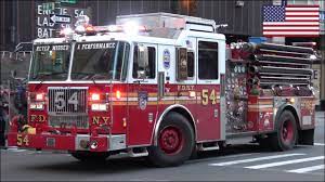 Fdny fire truck model : Fdny Fire Engine 54 Responding With Siren And Lights Youtube