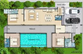 Pin By Nancy Clement On Floor Plans In 2020 Pool House Plans Vacation House Plans Model House Plan