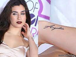 We did not find results for: Lauren Jauregui Angelica Forearm Tattoo For Her Grandmother