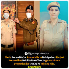 Delhi police constable study plan: Dineshkumar Na Twitteru Seema Dhaka Head Constable In Delhipolice Is First Delhi Police Officer To Be Promoted Out Of Turn For Finding 76 Missing Children Salute Seemadhaka Delhi Delhipolice Https T Co Vmlv0qdkrk Https T Co Zltahbcxgg