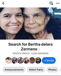 Identify lady with dementia in Cherry Valley area?