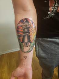 Maybe you would like to learn more about one of these? Hunting Island Lighthouse By Stay True Tattoo Sedalia Mo Tattoo Lover Family