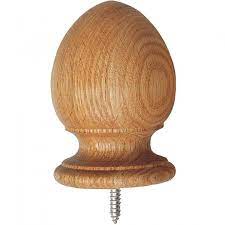 All wood post cap finials are constructed of laminated clear, made of western red cedar. Acorn Wood Finial Rockler Woodworking Tools Finials Diy Staircase Wood