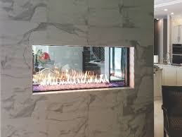 Modern fireplace design & ideas at efireplacestore.com. Linear Fireplaces Heat Glo