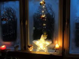 Weihnachten Fenster Stern Kerzen Diy Bastelideen Weihnachtsdeko Kerzen