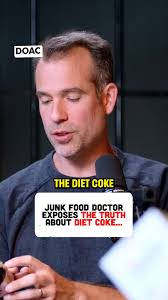 Junk food doctor, Chris Van Tulleken, exposes the truth about Diet  Coke...🥤