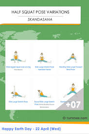 Wide Legged Squat Over One Leg Half Squat Pose Variations 24 Variations Of Half Squat Pose Tummee Com Yoga Mindfulness Yoga Asanas Vinyasa Yoga