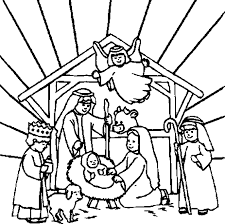95 precious moments printable coloring pages for kids. Kids Performing Nativity Scene Christmas Coloring Page Free Image Download