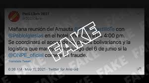 Castillo terrones, descritto da alcuni, come un politico con un discorso radicale, statalista, ma pedro castillo, della regione settentrionale di cajamarca, dove è nato ed è un insegnante rurale, con il cominciamo dalla vittoria, perché sebbene castillo e peru libre, il suo partito, siano stati i più. Fake Pablo Iglesias No Ha Viajado A Peru A Asesorar A Pedro Castillo