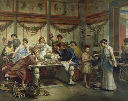 A (definition of dinner party from the cambridge academic content dictionary © cambridge university. Reclining And Dining And Drinking In Ancient Rome Getty Iris