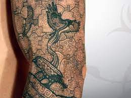 Shipibo Pattern Tattoo On Sleeve Pattern Tattoo Tattoos Shipibo Pattern