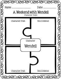 Sophie got to be the sweet roll. A Weekend With Wendell By Susanne Stevenson Teachers Pay Teachers