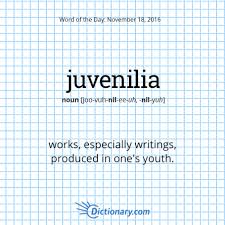 Juvenilia Words Weird Words Words Quotes